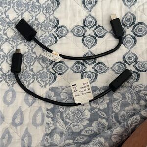 Black USB-C to HDMI Adapter